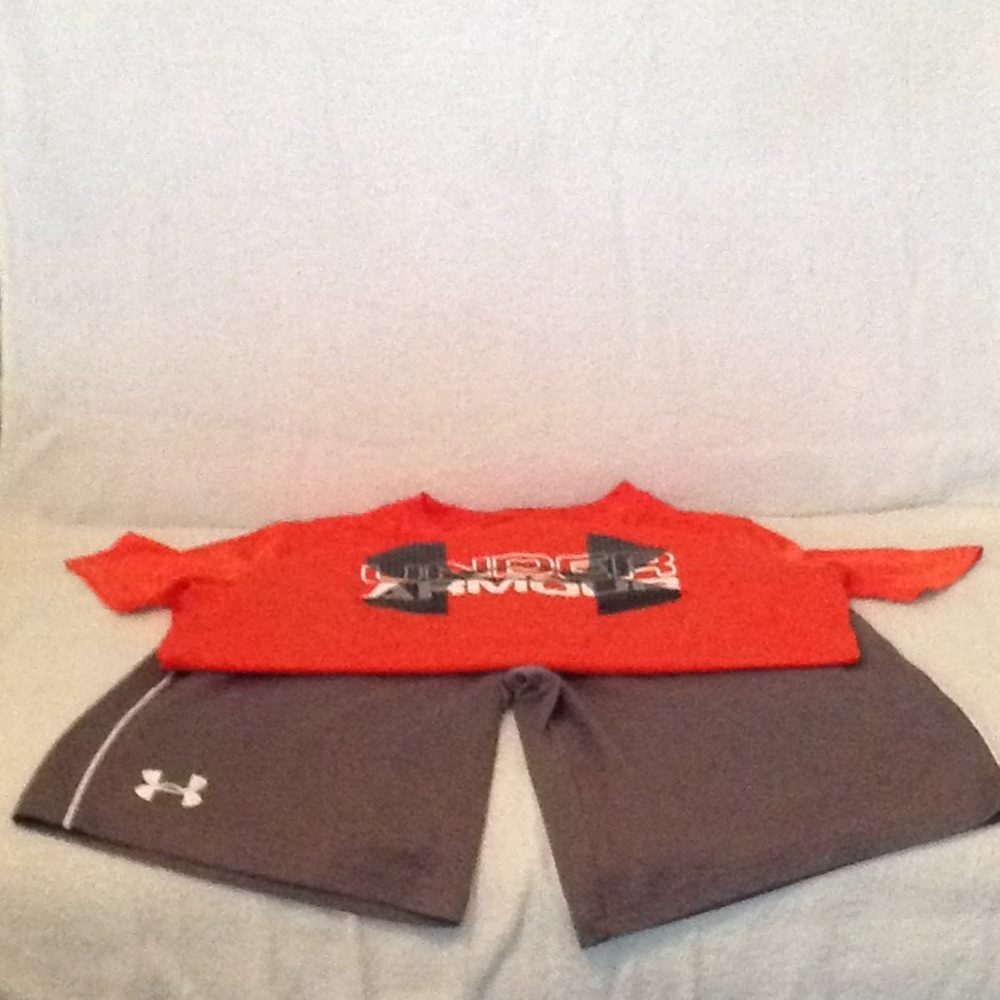 Boys dri fit Under Armour outfit